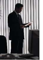 standing man silhouette