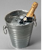 bottle in bucket