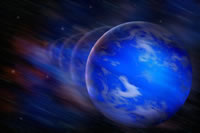 spinning earth